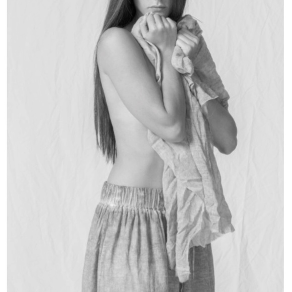 ALBUM DI FAMIGLIA The Double Skirt Cold Dyed in Desert Cotton Made in Italy S - Picture 1 of 16